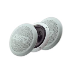NuovaRade Çift Yönlü hoparlör, 100W, 136mm, manyetik olmayan,basma kapaklı, Beyaz
