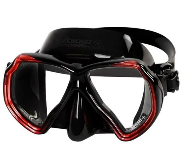 BEUCHAT Maske X-CONTACT 2, Kırmızı