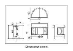 Seyir Feneri – Pruva Tipi (12 m Altı Tekneler için) beyaz