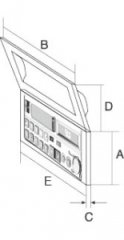 CD Player / Radyo kapağı su geçirmez