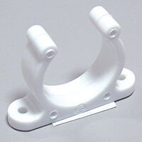 Nuovarade Plastik Klips, Beyaz 15 mm