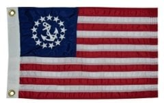 Taylor made Amerika Deniz bayrağı 60*90 cm