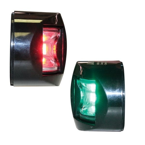 LED Seyir Feneri – İskele & Sancak (Beyaz / Siyah)