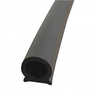 EPDM Kendinden Yapışkanlı kauçuk Kapak-Kapı fitili  12*15 mm
