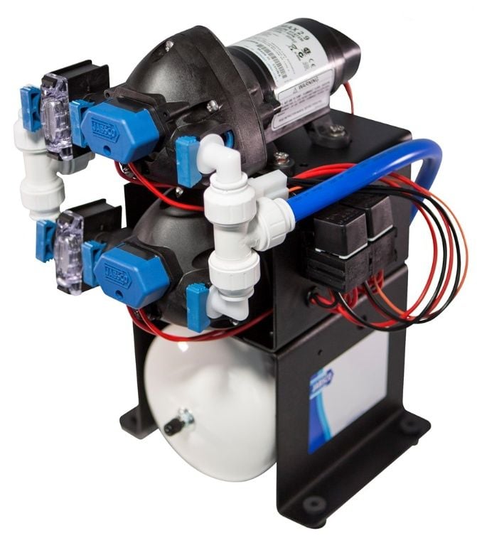 Jabsco 52530-3100 Tanklı Marin Hidrofor, 24V
