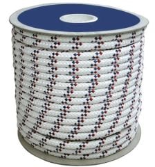 CABO Tekne Halatı, Genel Kullanım İçin,  6mm, beyaz/mavi, 200 m Makara