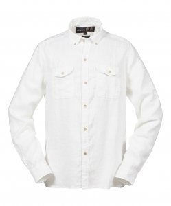 Musto Alicante Uzun Kollu Keten Gömlek XL