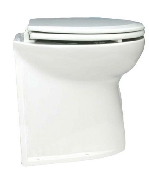 JABSCO EV Tipi WC Dik arka yüzeyli Sessiz  17'' 12V solenoid beslemeli
