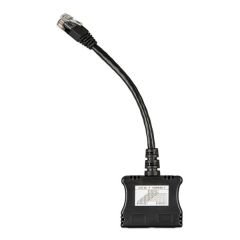 RJ45-splitter 1xRJ45 male/15cm cable/2xRJ45 female