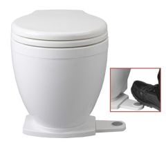 Jabsco Lite Flush Sessiz WC Ayak kumandalı