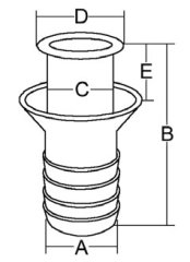 SU GİDERİ PASLÇELİK 29MM