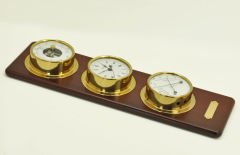 Barigo Saat-Barometre-Termometre-Higrometre Dikey Set
