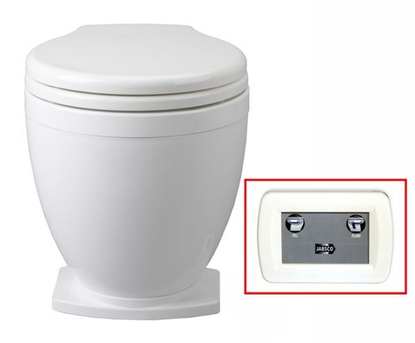 Jabsco Lite Flush Sessiz WC Kumanda panelli