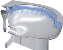 Artic Plus Elektrikli Tuvalet YÜKSEK 12V Beyaz