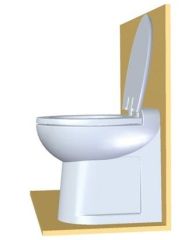 Artic Plus Elektrikli Tuvalet YÜKSEK 24V Krem