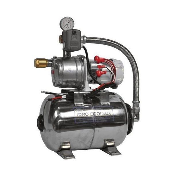 IDRO ECOINOX  Tanklı Hidrofor 12V 45 lt/dk